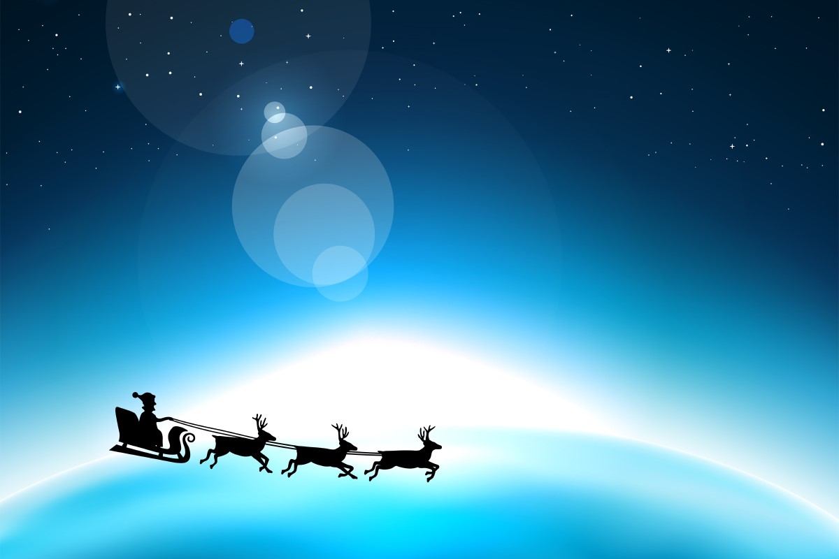 Santa's sleigh