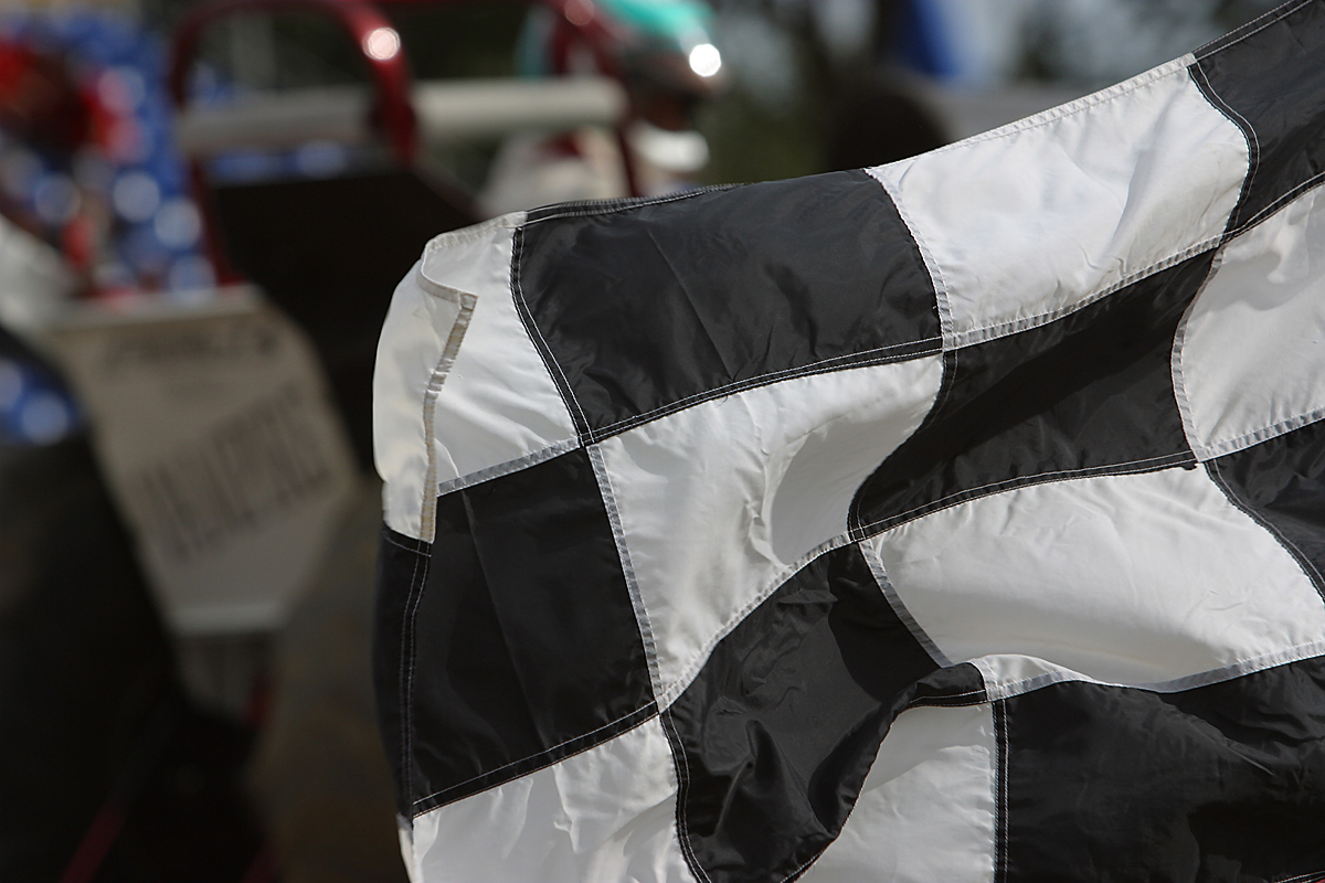 checkered flag