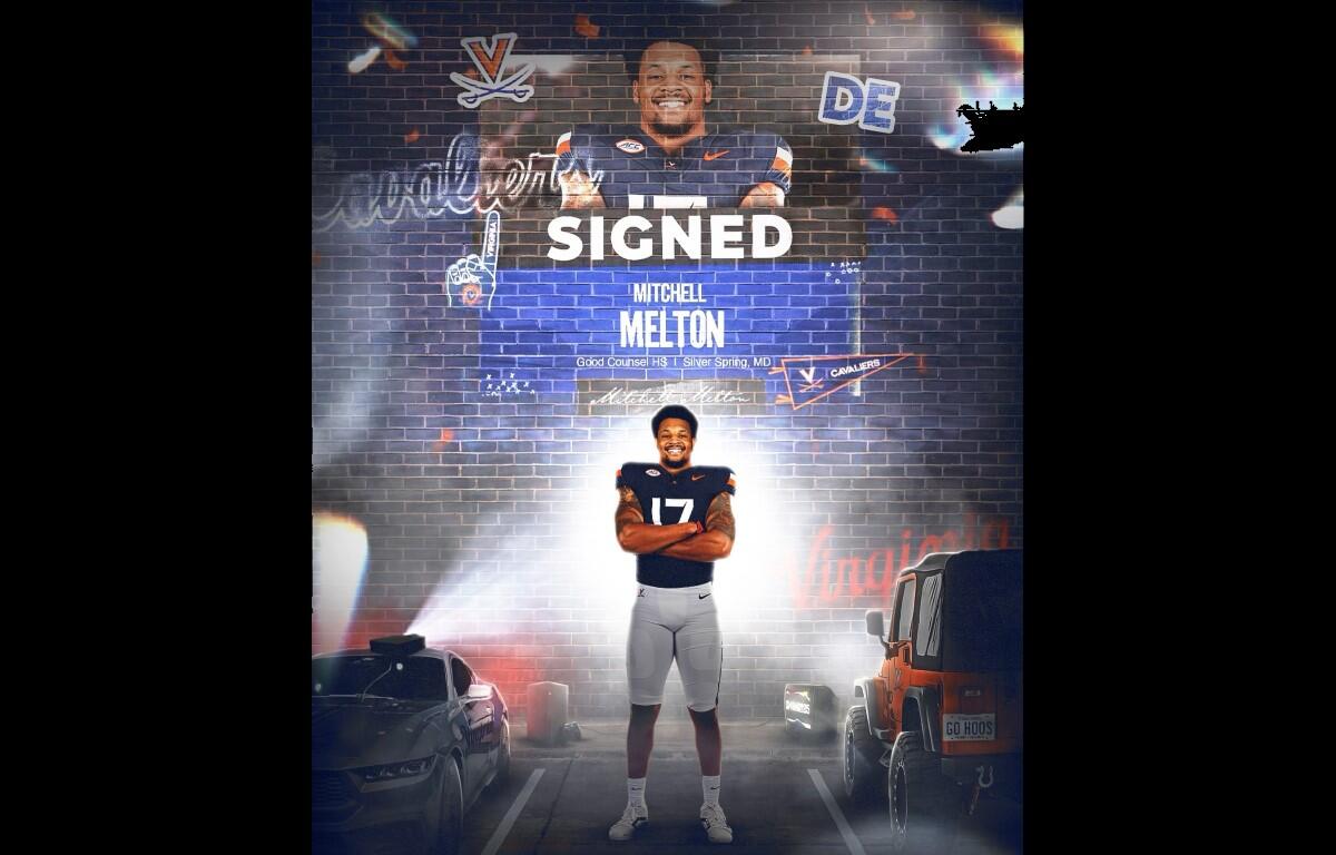 Mitchell Melton signing graphic