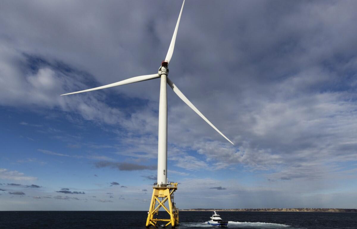 Block Island, RI wind turbine