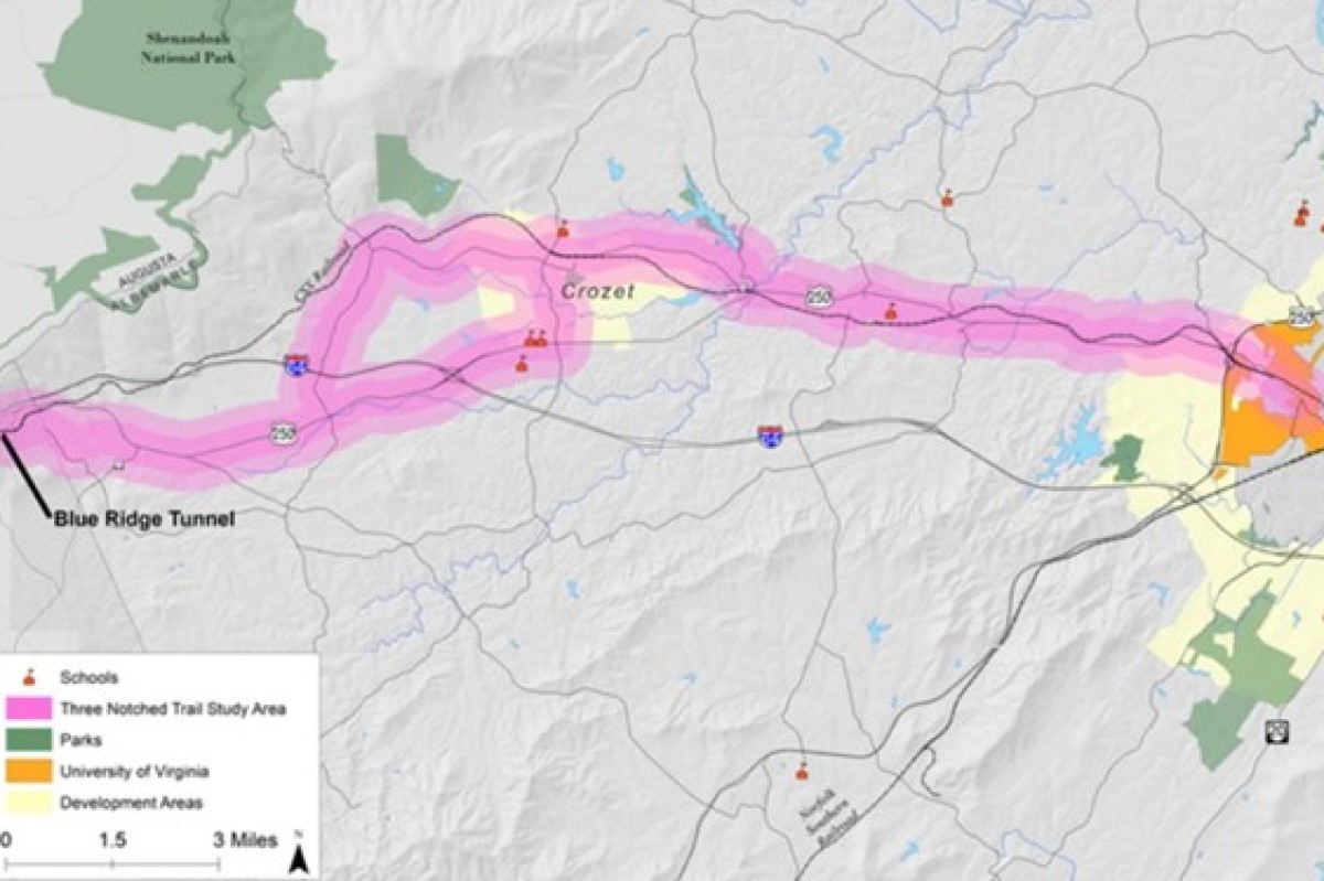 Three Notched Trail plan