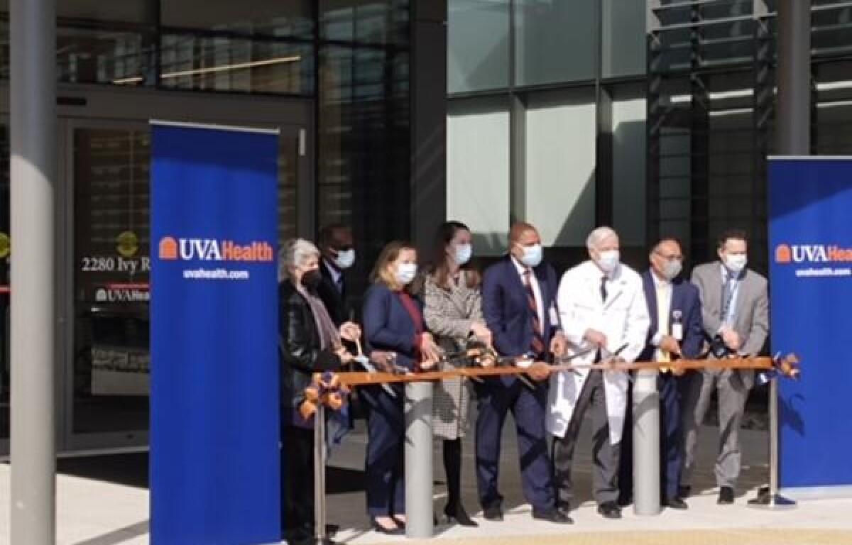 2022 UVA Orthopedics Center ribbon cutting