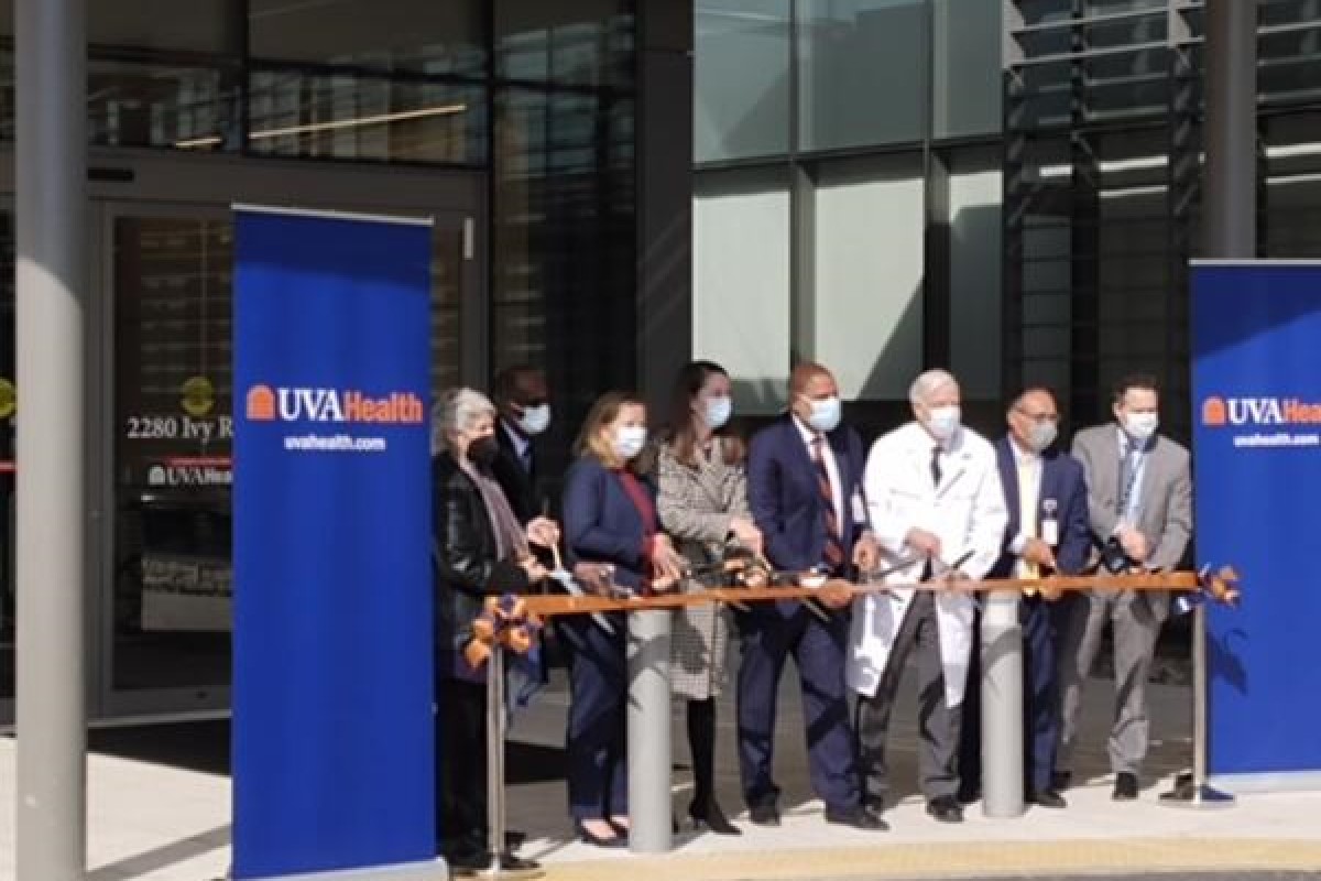 2022 UVA Orthopedics Center ribbon cutting
