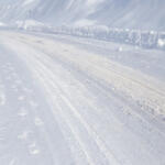 snow, ice, road, winter, weather