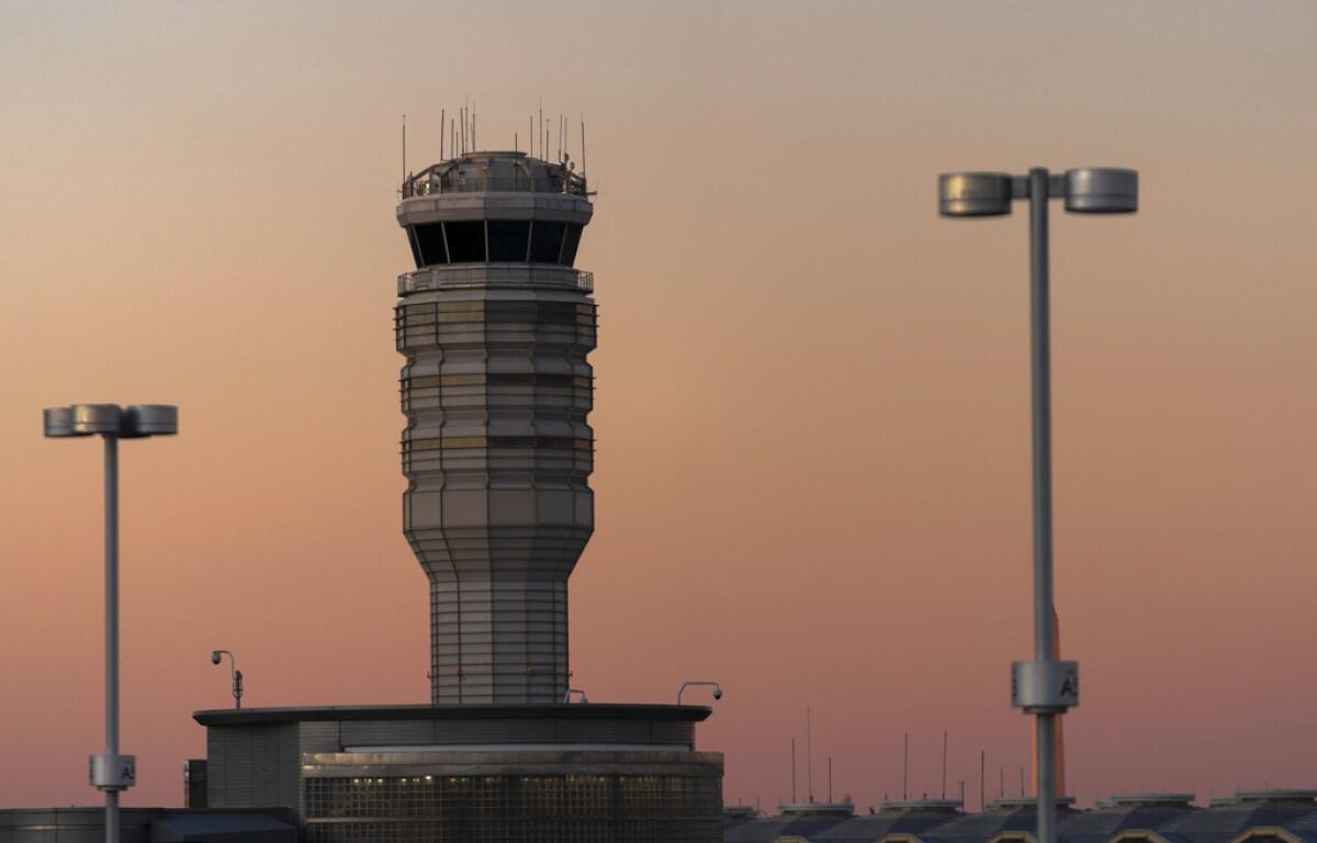 Reagan National control tower