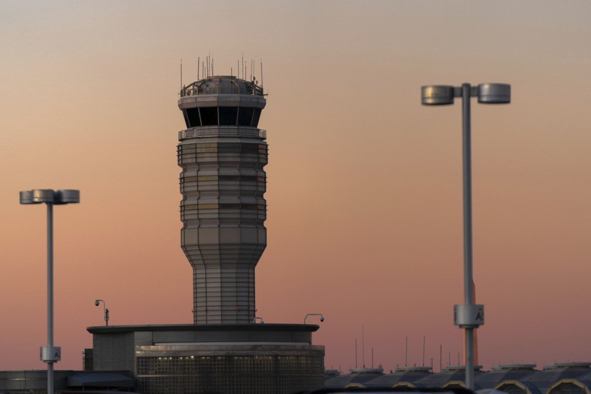 Reagan National control tower