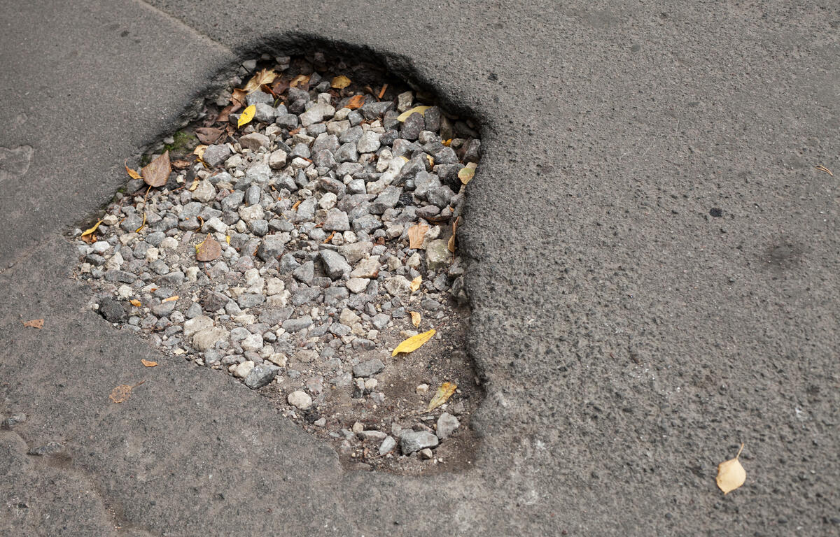 pothole