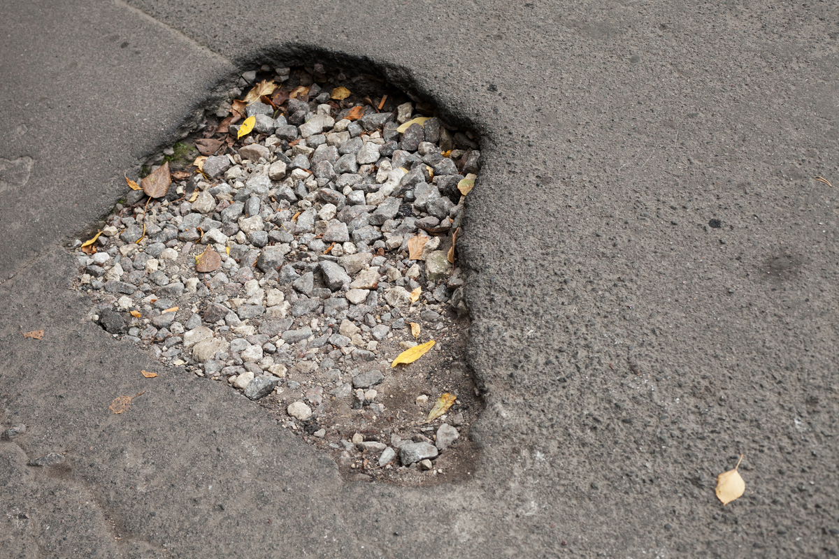 pothole