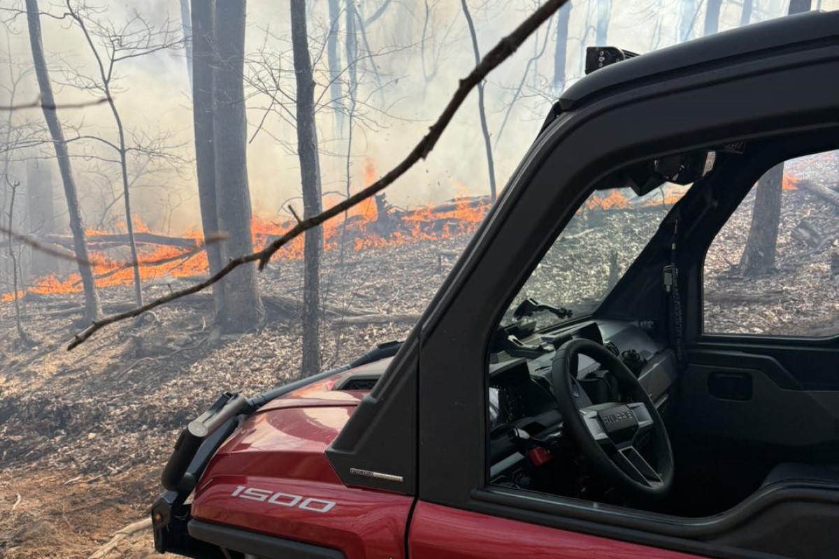Humpback Rocks fire