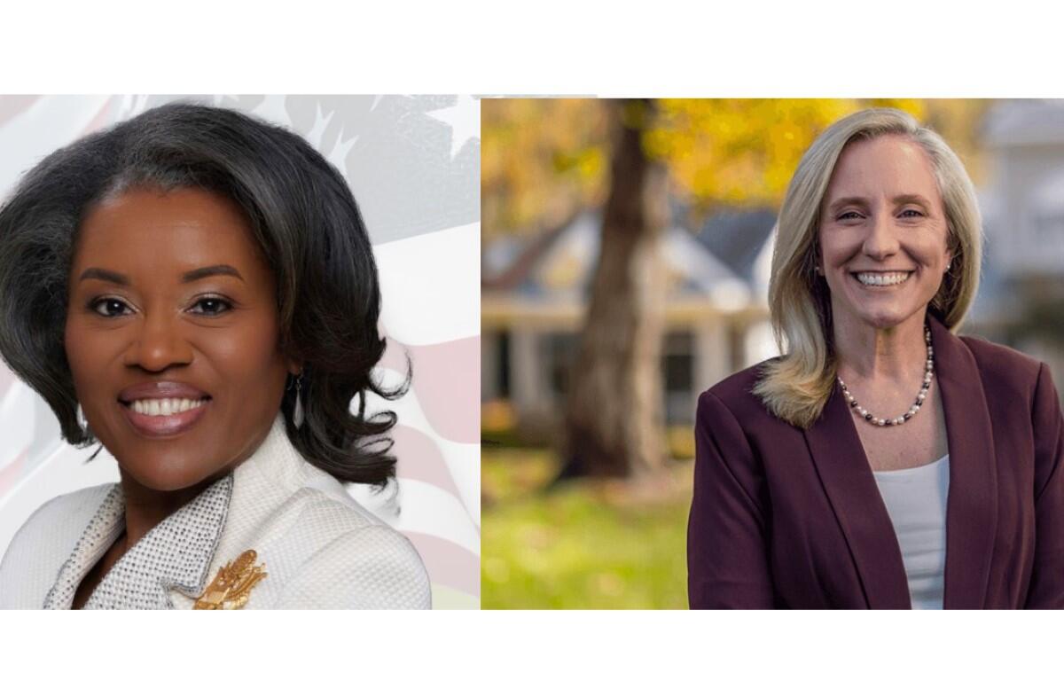 Winsome Sears and Abigail Spanberger