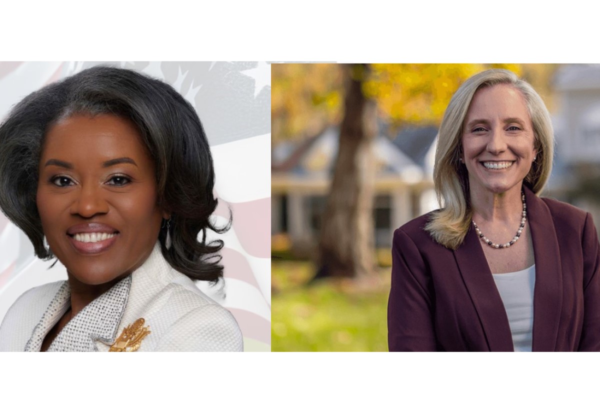 Winsome Sears and Abigail Spanberger