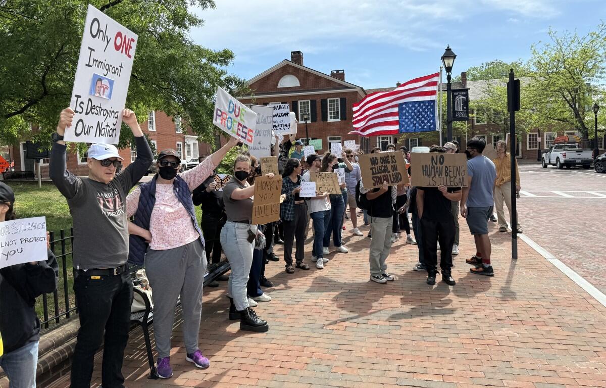 ICE protest 4/24/25