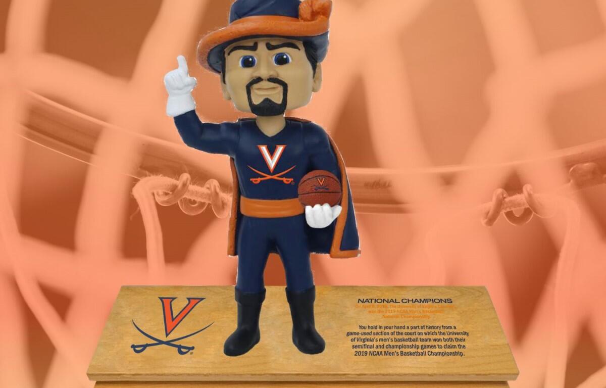UVA Natty Bobblehead