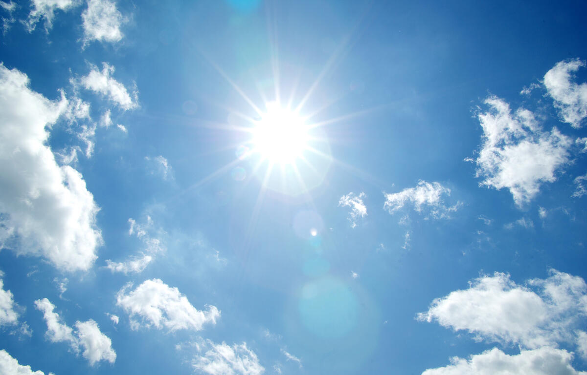 Clear Skys are forecasted for Charlottesville this weekend.