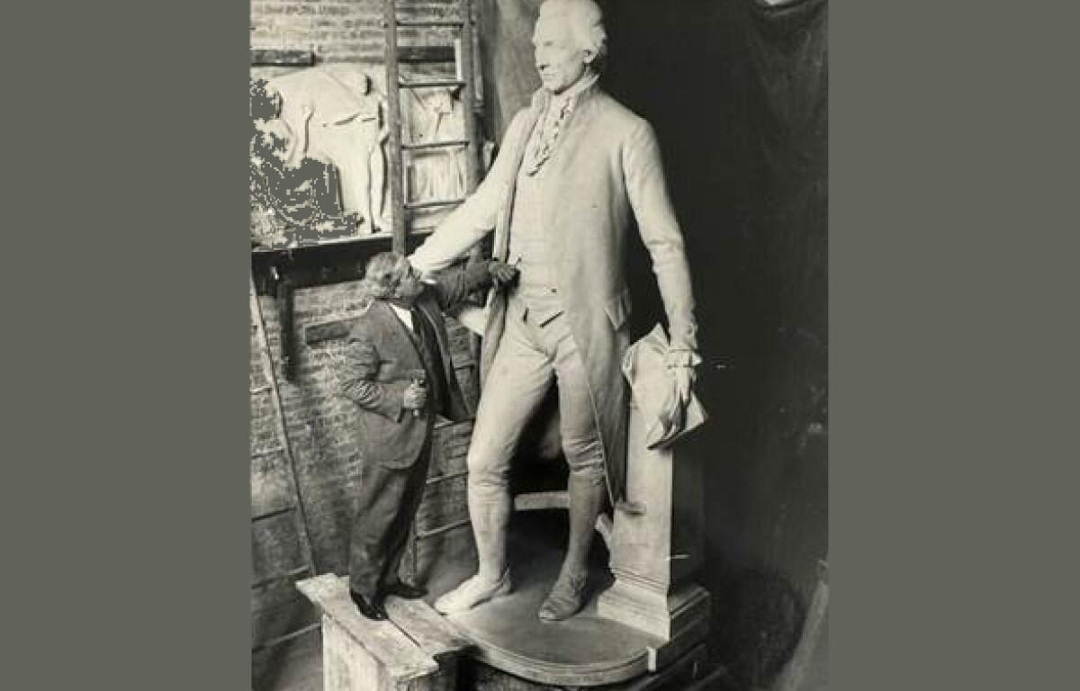 Attilio Piccirilli and James Monroe Highland statue