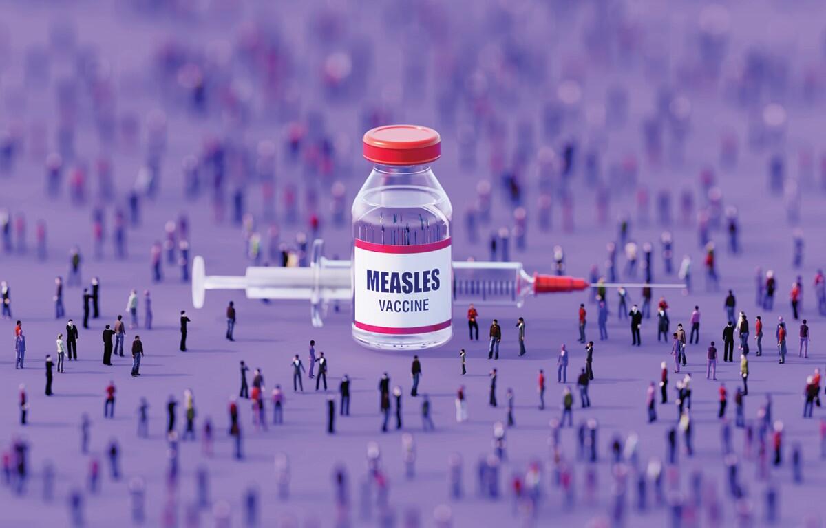 measles vaccination