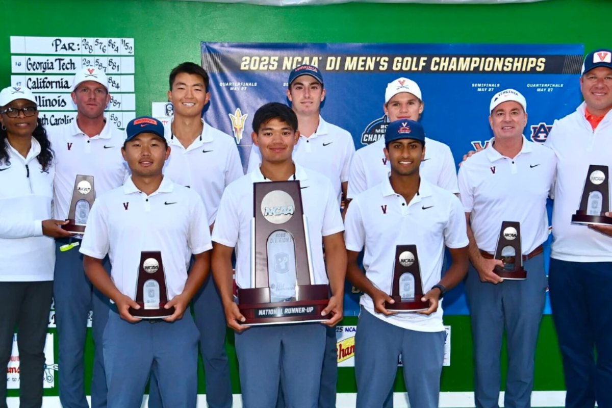 Virginia Men's Golf Finish Runners Up in 2025 NCAA