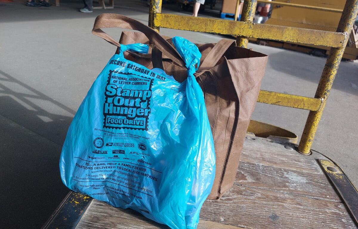 Stamp Out Hunger bag