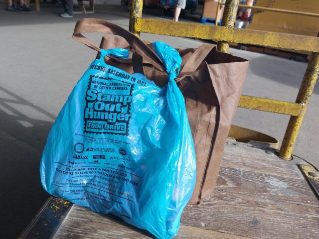 Stamp Out Hunger bag