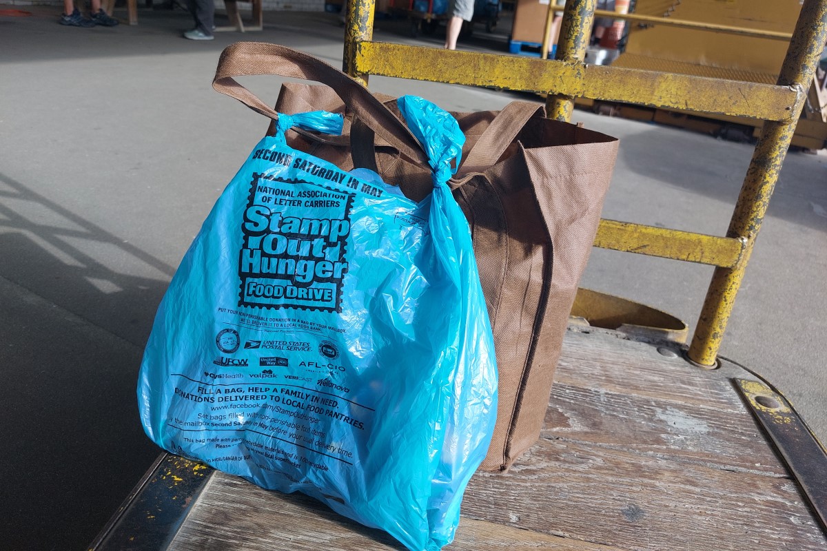 Stamp Out Hunger bag
