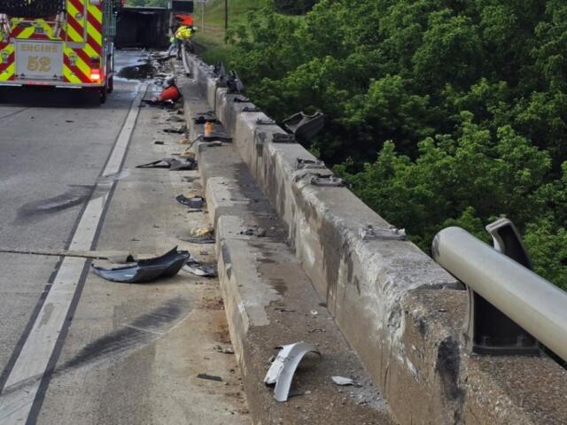 81 Verona crash on the interstate 6/7/25