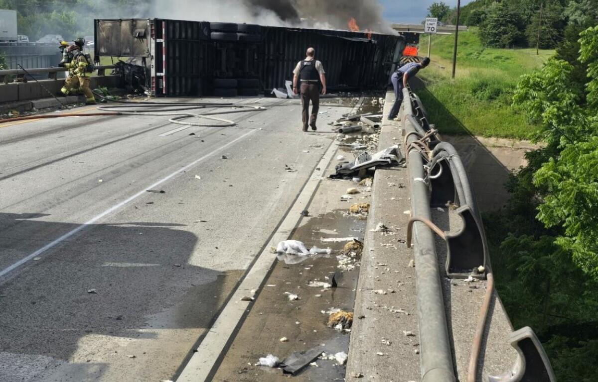 81 crash near verona 6/7/25