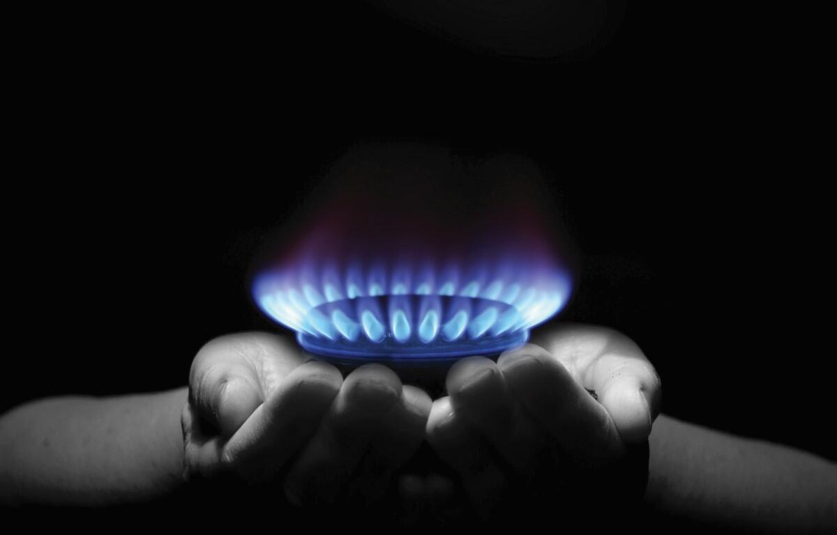 natural gas flame