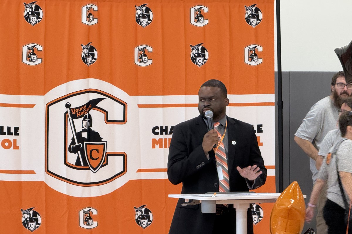 Cville Middle Principal Rodney Jordan