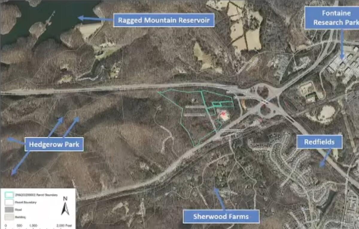 64 and 29 development area