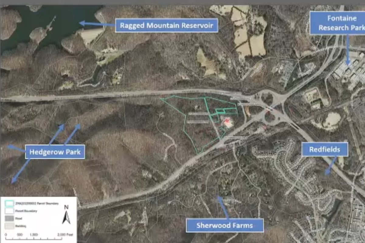 64 and 29 development area