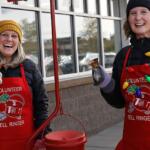 Salvation Army bell ringers