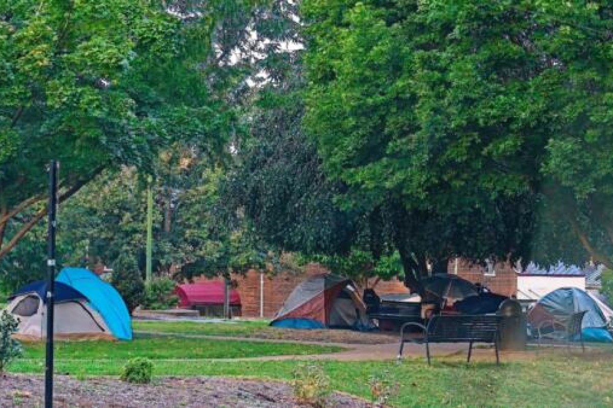 Market Street Park camps
