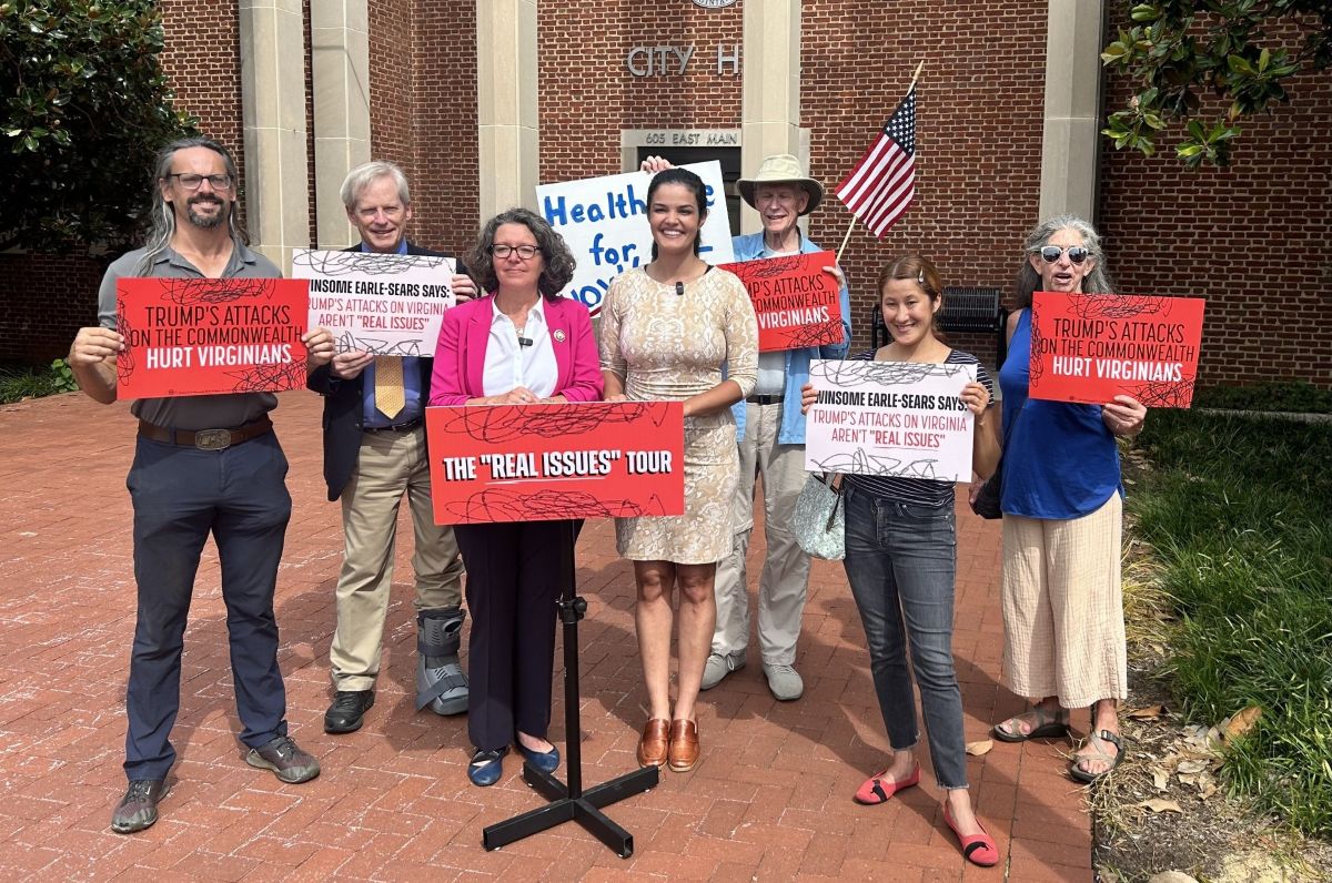 Virginia Democrats hosted the final stop of the "Real Issues" tour.