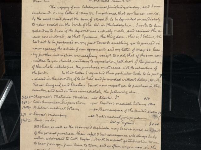 Jefferson letter to Boston publisher