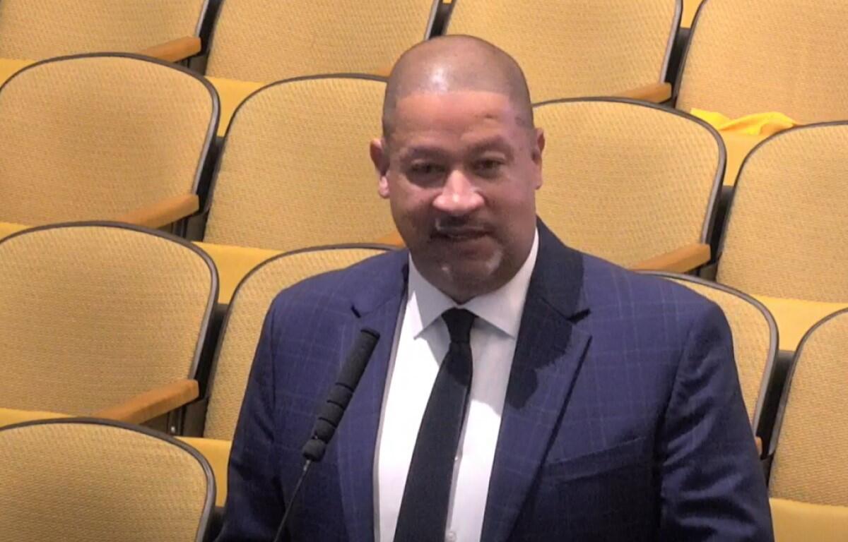 Sam Sanders addressed City Council 9/15/25