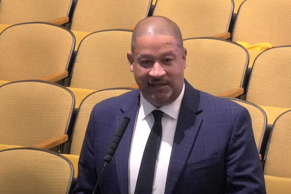 Sam Sanders addressed City Council 9/15/25