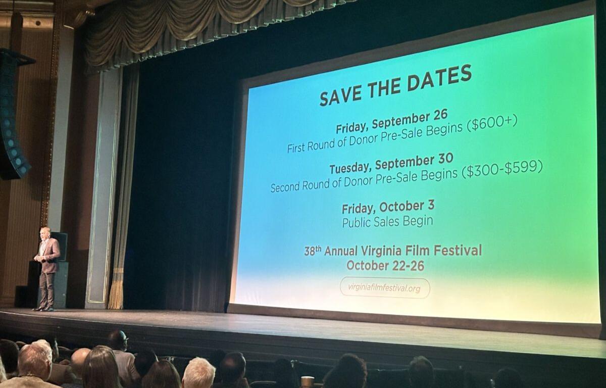 2025 Virginia Film Festival Launch Party