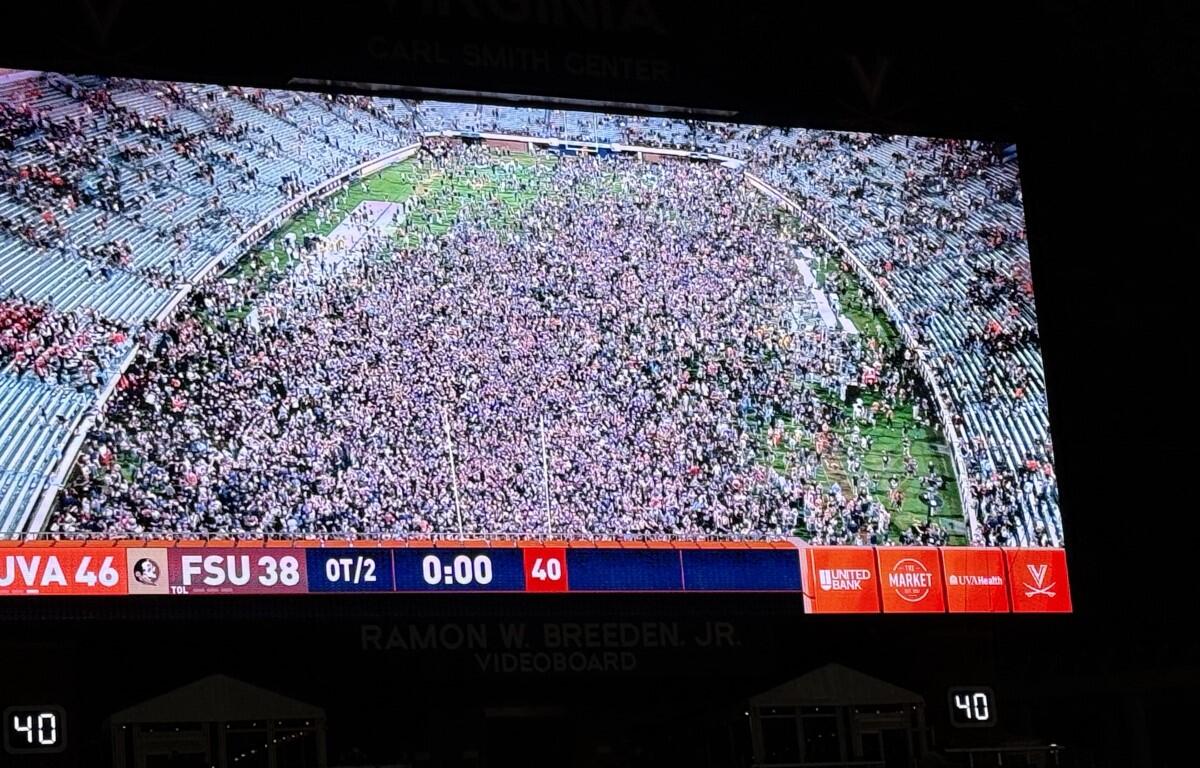 Video board post FSU win