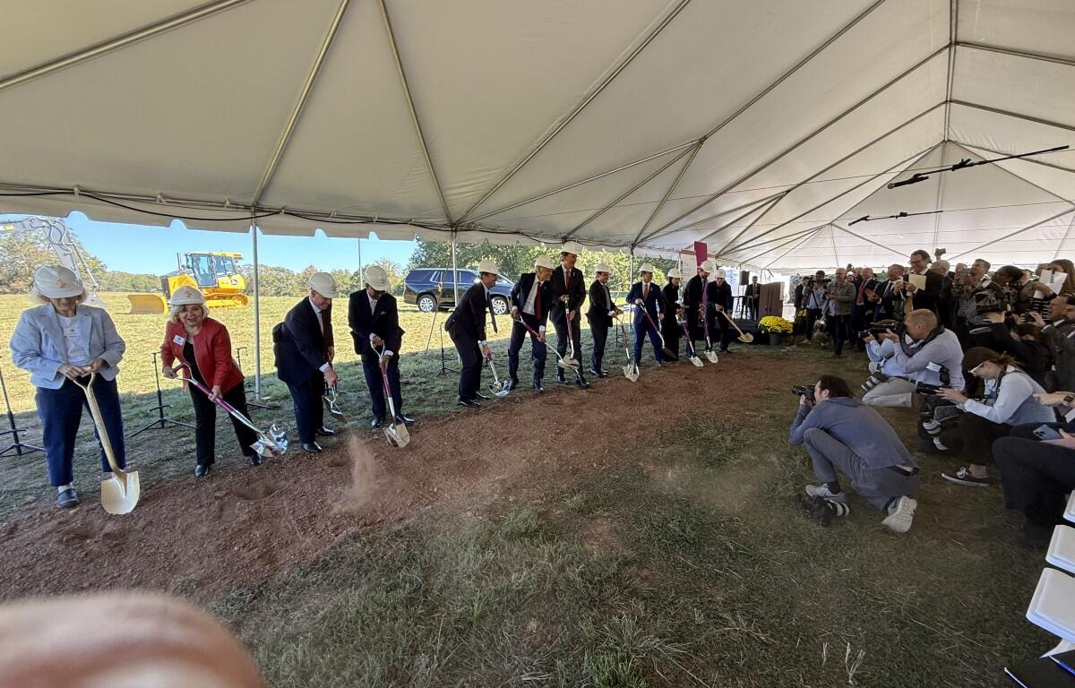 AstraZeneca groundbreaking at Rivanna Futures