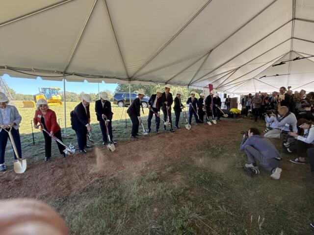 AstraZeneca groundbreaking at Rivanna Futures