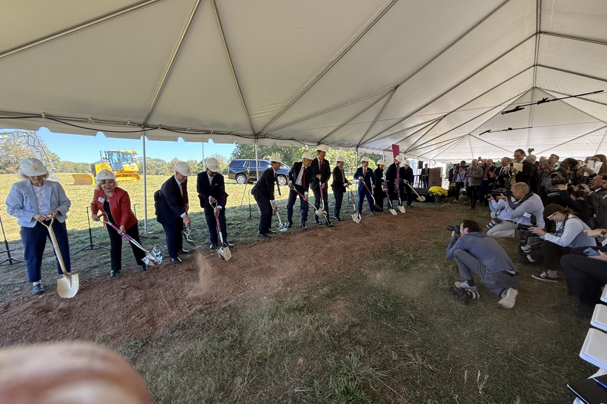 AstraZeneca groundbreaking at Rivanna Futures