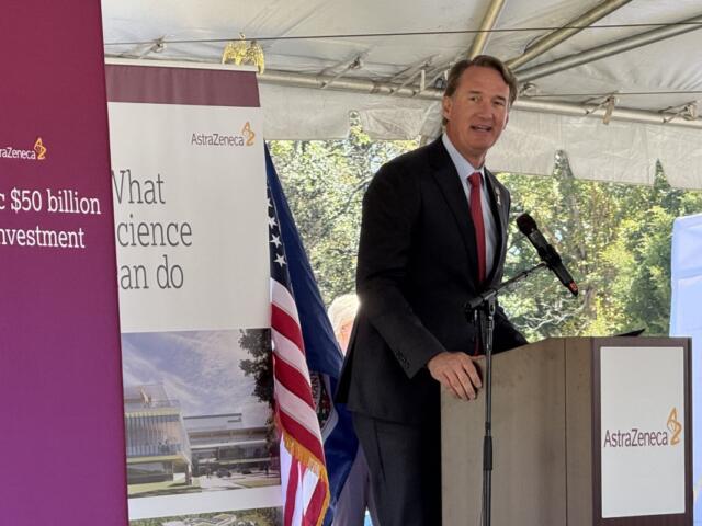 Gov Glenn Youngkin at Rivanna Futures
