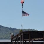 Beam placed at Manning Institute topping