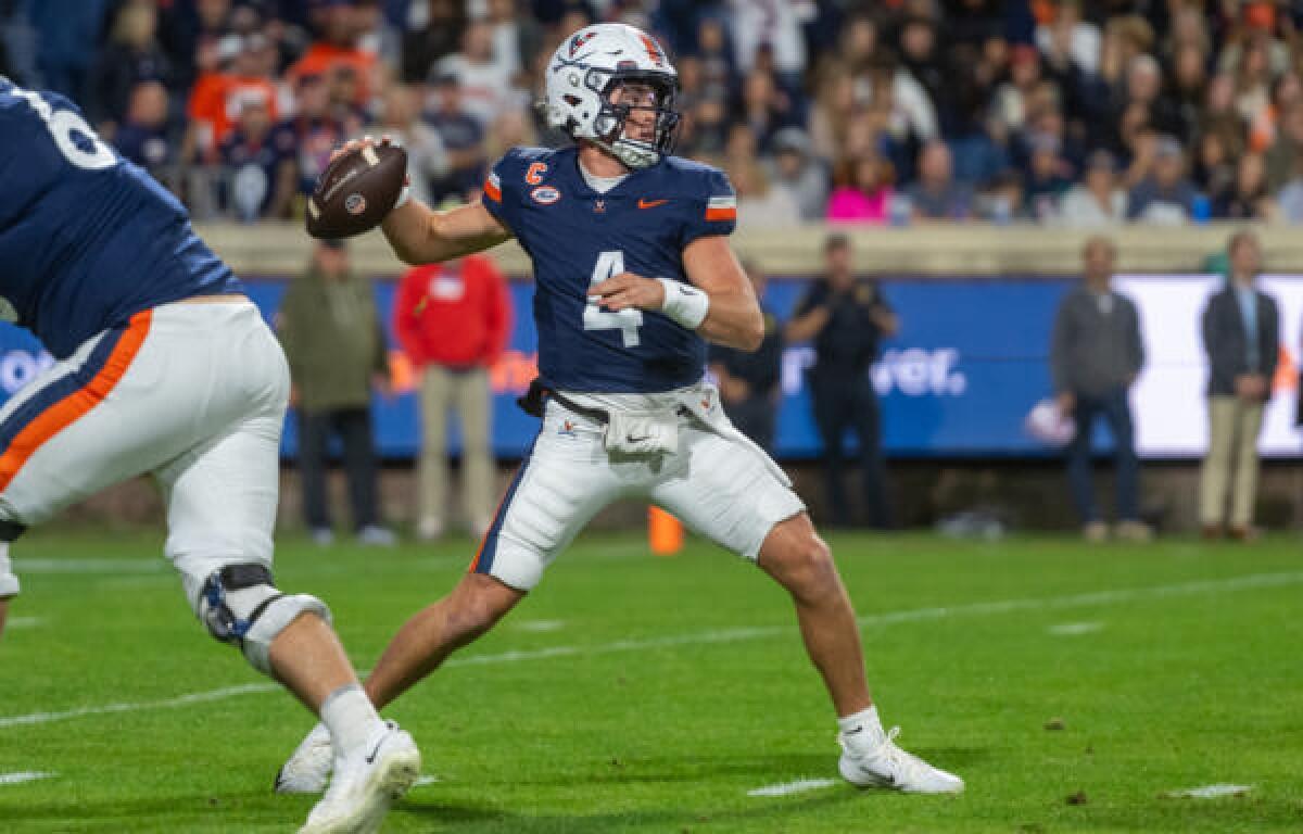 UVA quarterback Chandler Morris