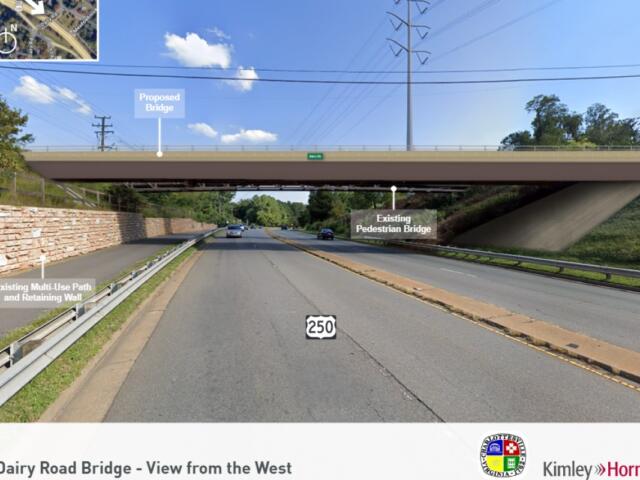 Dairy Road Bridge project