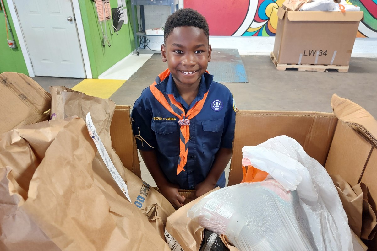 Pack 77 Scout David Kavanagh