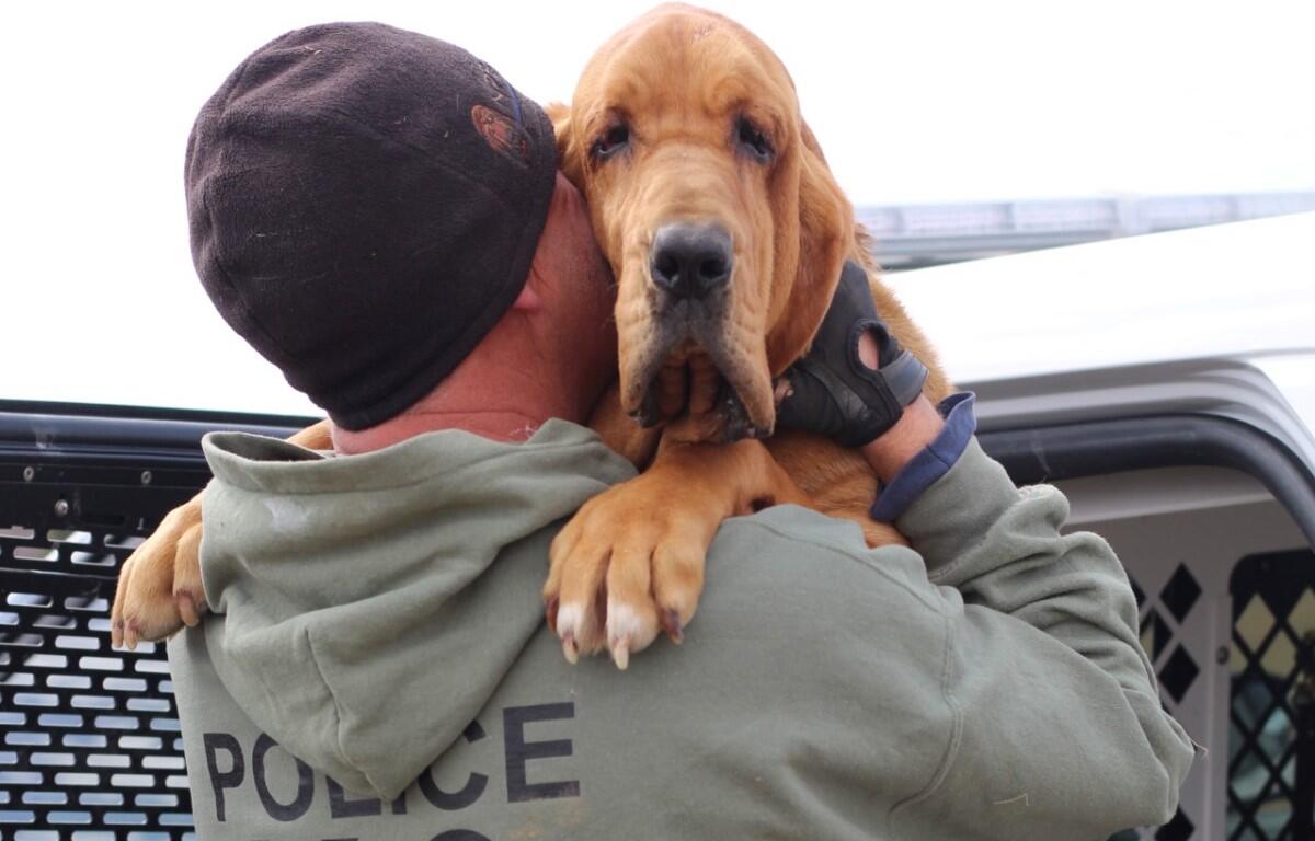 Ally with Lt. Patrick Sheridan
