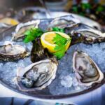 raw oysters