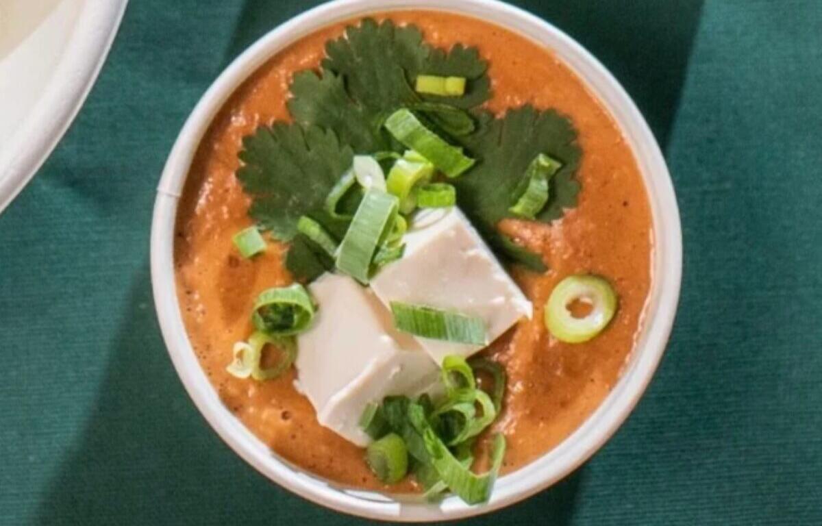 Peanut Tofu Soup from Revolutionary Soup