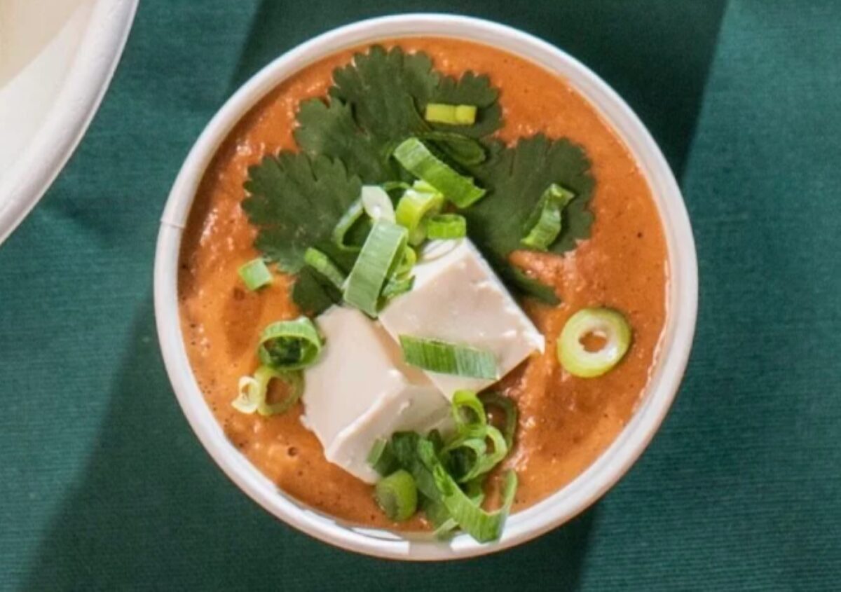 Peanut Tofu Soup from Revolutionary Soup